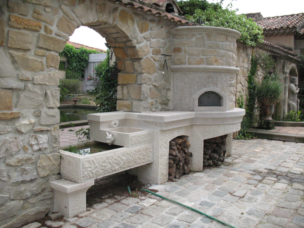 Four en pierre provençal - Pierre Abadie - Sculpteur Tailleur de pierre